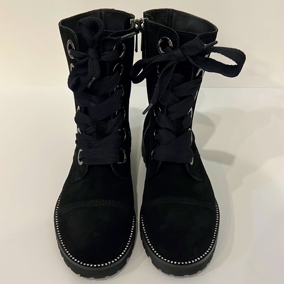 ZADIG&VOLTAIRE & Voltaire leather combat boots size 39 - Picture 2 of 7